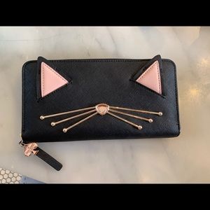 Kate Spade cat's meow lindsey wallet.